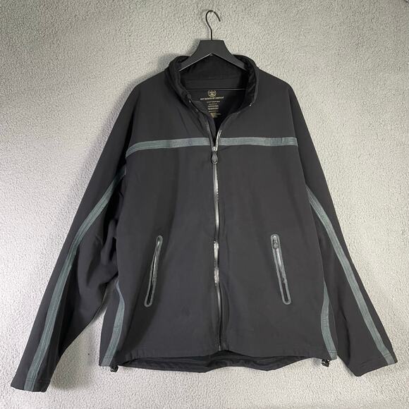 Boy Scouts of America TruNorth TrekTek Black Full Zip Jacket Men’s 2XL Outdoor - Picture 1 of 10